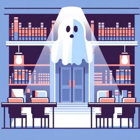 Hantu di Gedung Perpustakaan Universitas